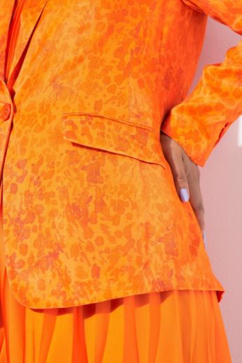 Plus size veliki brojevi Sako dugih rukava na kopčanje za punije