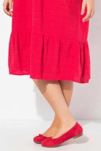 Plus size veliki brojevi Haljina midi A kroja za punije