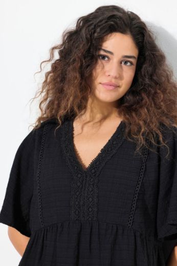 Plus size veliki brojevi Haljina midi A kroja za punije