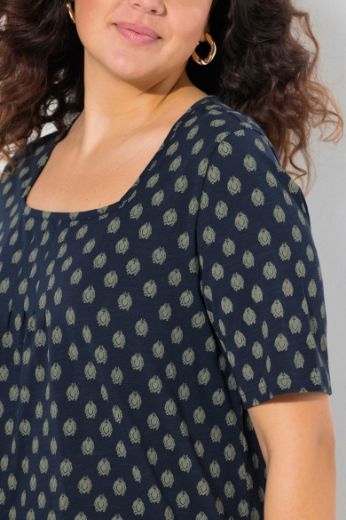 Plus size veliki brojevi Majica kratkih rukava A kroja za punije