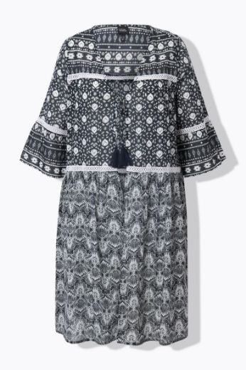 Plus size veliki brojevi Bluza 3/4 rukava dužeg kroja za punije