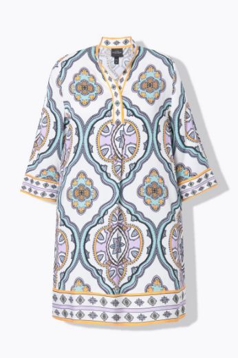 Plus size veliki brojevi Tunika 3/4 rukava A kroja za punije
