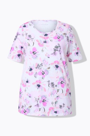 Plus size veliki brojevi Majica kratkih rukava okruglog ovratnika za punije