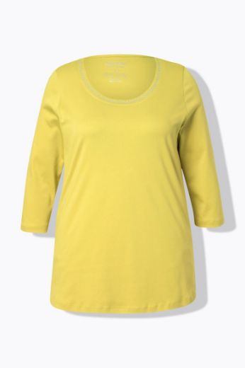 Plus size veliki brojevi Majica 3/4 rukava A kroja za punije