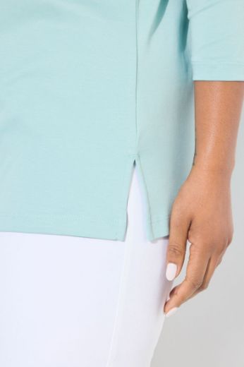 Plus size veliki brojevi Majica 3/4 rukava A kroja za punije