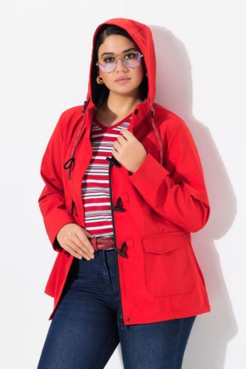 Plus size veliki brojevi Jakna s kapuljačom vodootporna za punije