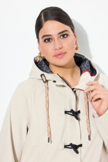 Plus size veliki brojevi Jakna s kapuljačom vodootporna za punije