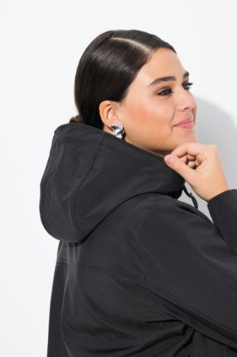 Plus size veliki brojevi Jakna s kapuljačom vodootporna za punije