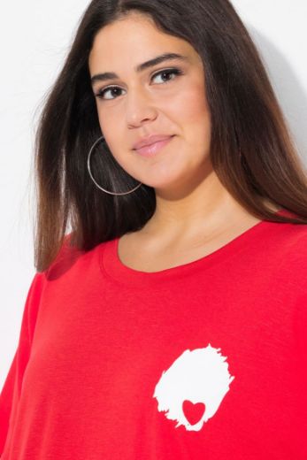 Plus size veliki brojevi Majica kratkih rukava dužeg kroja za punije