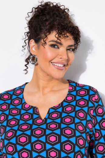 Plus size veliki brojevi Majica kratkih rukava A kroja za punije