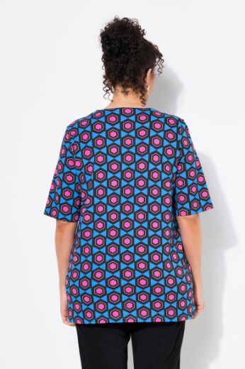 Plus size veliki brojevi Majica kratkih rukava A kroja za punije