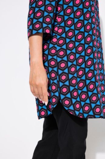 Plus size veliki brojevi Bluza 3/4 rukava dužeg A kroja za punije