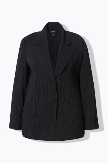 Plus size veliki brojevi Sako na kopčanje za punije