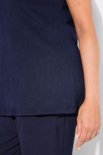Plus size veliki brojevi Top bez rukava V ovratnika za punije
