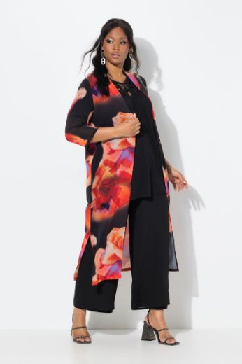 Plus size veliki brojevi Bluza 3/4 rukava dužeg kroja za punije