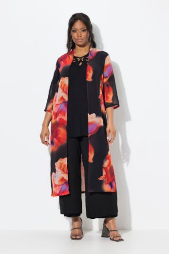 Plus size veliki brojevi Bluza 3/4 rukava dužeg kroja za punije