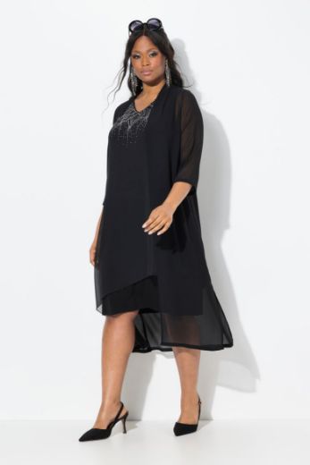 Plus size veliki brojevi Bluza 3/4 rukava dužeg kroja za punije
