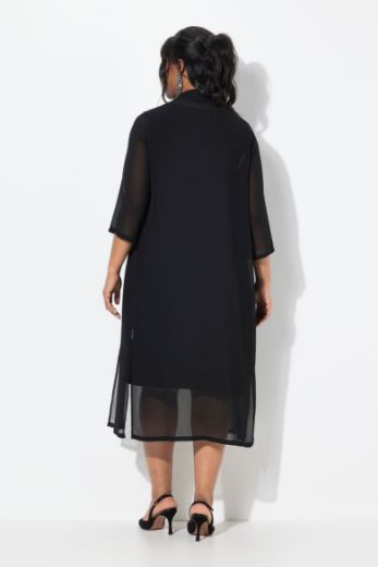 Plus size veliki brojevi Bluza 3/4 rukava dužeg kroja za punije