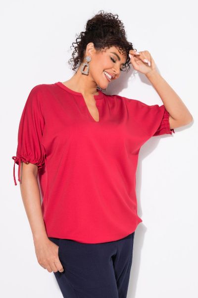 Veliki brojevi Bluza kratkih rukava moda za punije