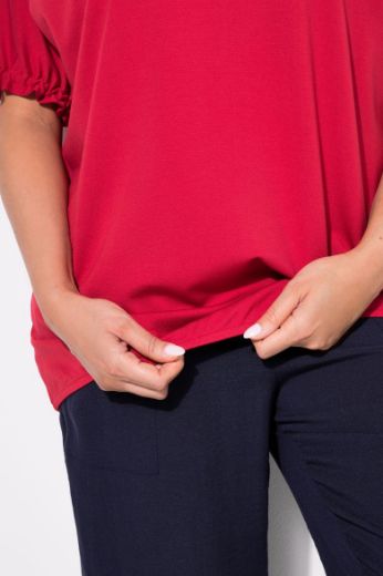 Plus size veliki brojevi Bluza kratkih rukava za punije