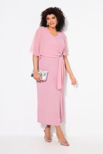 Plus size veliki brojevi Haljina maxi sa svjetlucavim efektom za punije