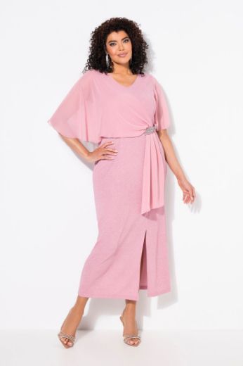 Plus size veliki brojevi Haljina maxi sa svjetlucavim efektom za punije