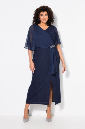 Plus size veliki brojevi Haljina maxi sa svjetlucavim efektom za punije