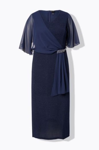 Plus size veliki brojevi Haljina maxi sa svjetlucavim efektom za punije