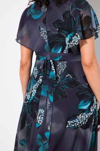 Plus size veliki brojevi Haljina maxi V ovratnika za punije