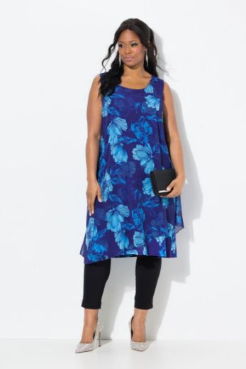 Plus size veliki brojevi Haljina bez rukava A kroja za punije