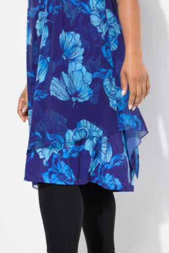 Plus size veliki brojevi Haljina bez rukava A kroja za punije