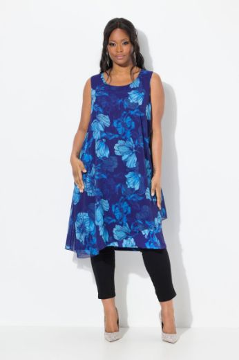 Plus size veliki brojevi Haljina bez rukava A kroja za punije
