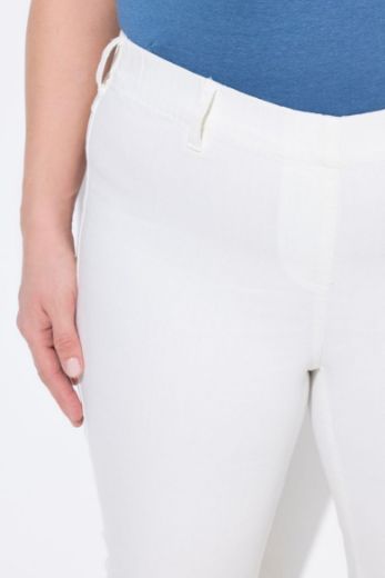 Plus size veliki brojevi Hlače elastičnog struka skraćenih nogavica za punije