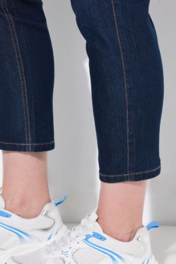 Plus size veliki brojevi Hlače elastičnog struka skraćenih nogavica za punije