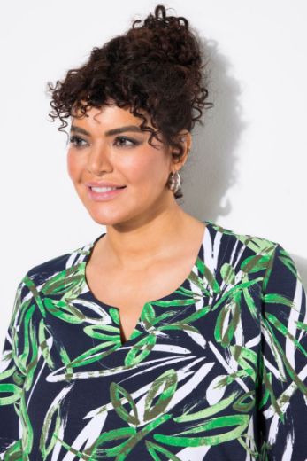 Plus size veliki brojevi Majica kratkih rukava A kroja za punije