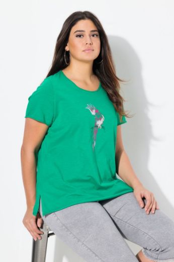 Plus size veliki brojevi Majica kratkih rukava okruglog ovratnika za punije