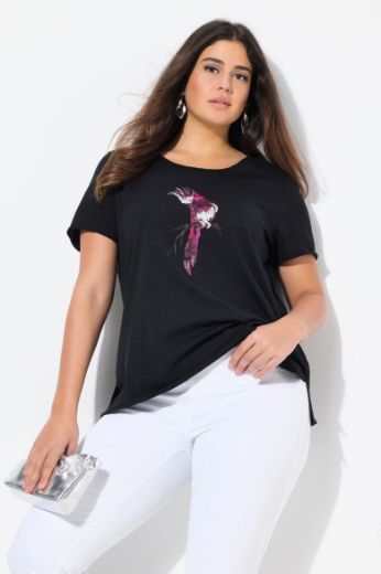 Plus size veliki brojevi Majica kratkih rukava okruglog ovratnika za punije