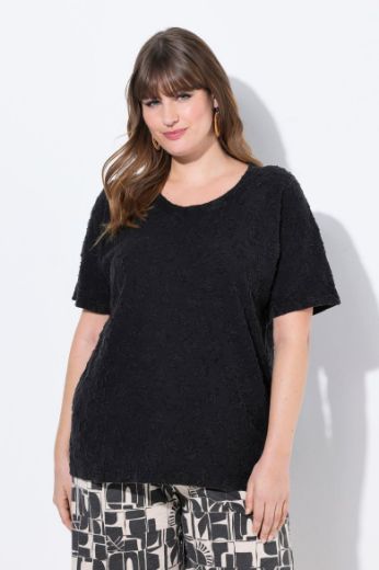 Plus size veliki brojevi Majica kratkih rukava okruglog ovratnika za punije