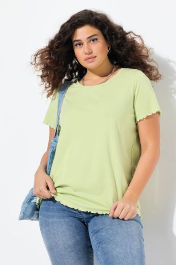 Plus size veliki brojevi Majica kratkih rukava okruglog ovratnika za punije