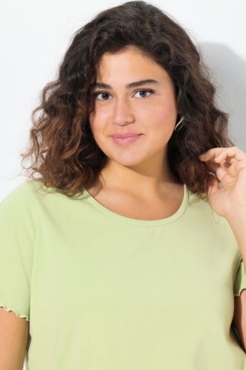 Plus size veliki brojevi Majica kratkih rukava okruglog ovratnika za punije