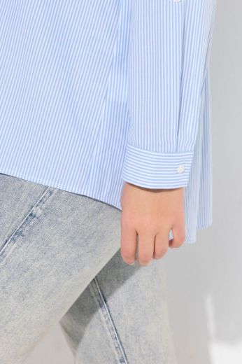 Plus size veliki brojevi Košulja dugih rukava A kroja za punije