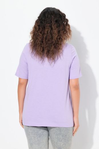 Plus size veliki brojevi Majica kratkih rukava A kroja za punije