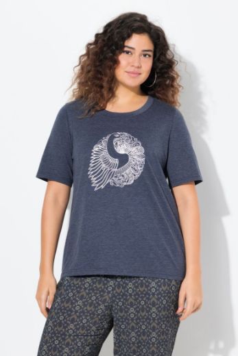 Plus size veliki brojevi Majica kratkih rukava A kroja za punije