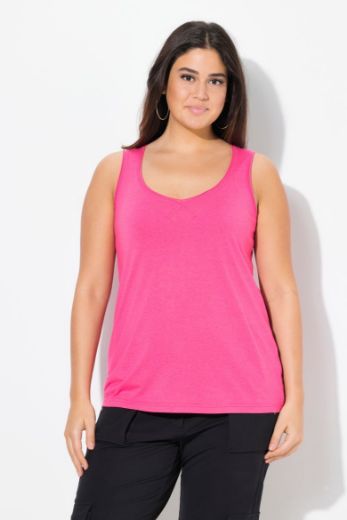 Plus size veliki brojevi Top bez rukava A kroja za punije