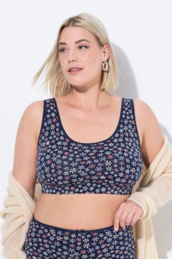 Plus size veliki brojevi Grudnjak bez žica širokih naramenica 3 komada za punije