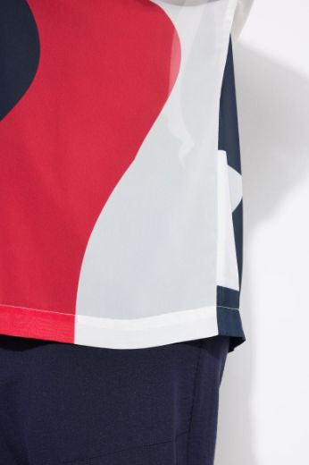 Plus size veliki brojevi Majica 3/4 rukava V ovratnika za punije