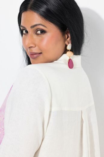 Plus size veliki brojevi Bluza 3/4 rukava A kroja za punije
