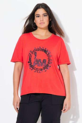 Plus size veliki brojevi Majica kratkih rukava okruglog ovratnika za punije