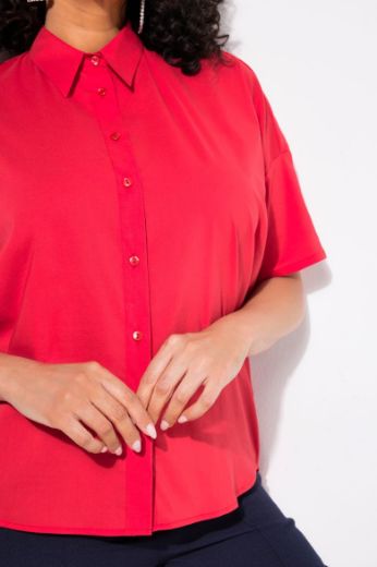 Plus size veliki brojevi Bluza kratkih rukava za punije