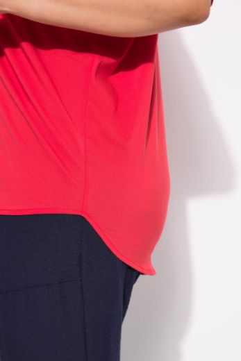 Plus size veliki brojevi Bluza kratkih rukava za punije
